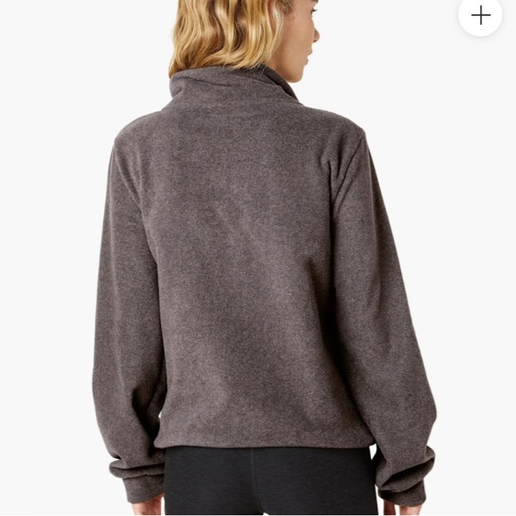 Beyond Yoga "New Terrain" sweatshirt Pullover Top in Raisin Size M - Picture 2 of 12